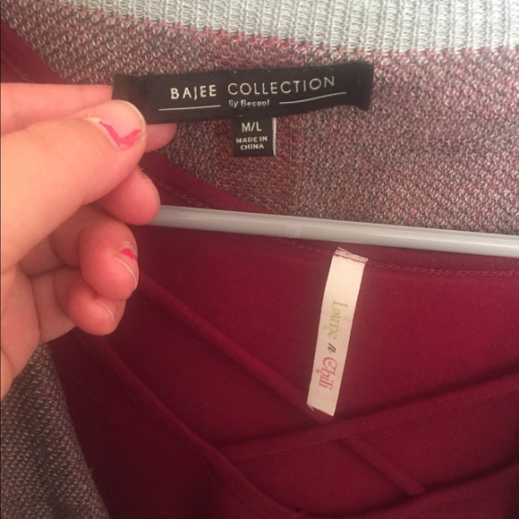 Burgundy outfit - Picture 3 of 4